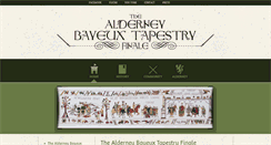 Desktop Screenshot of alderneybayeuxtapestry.com